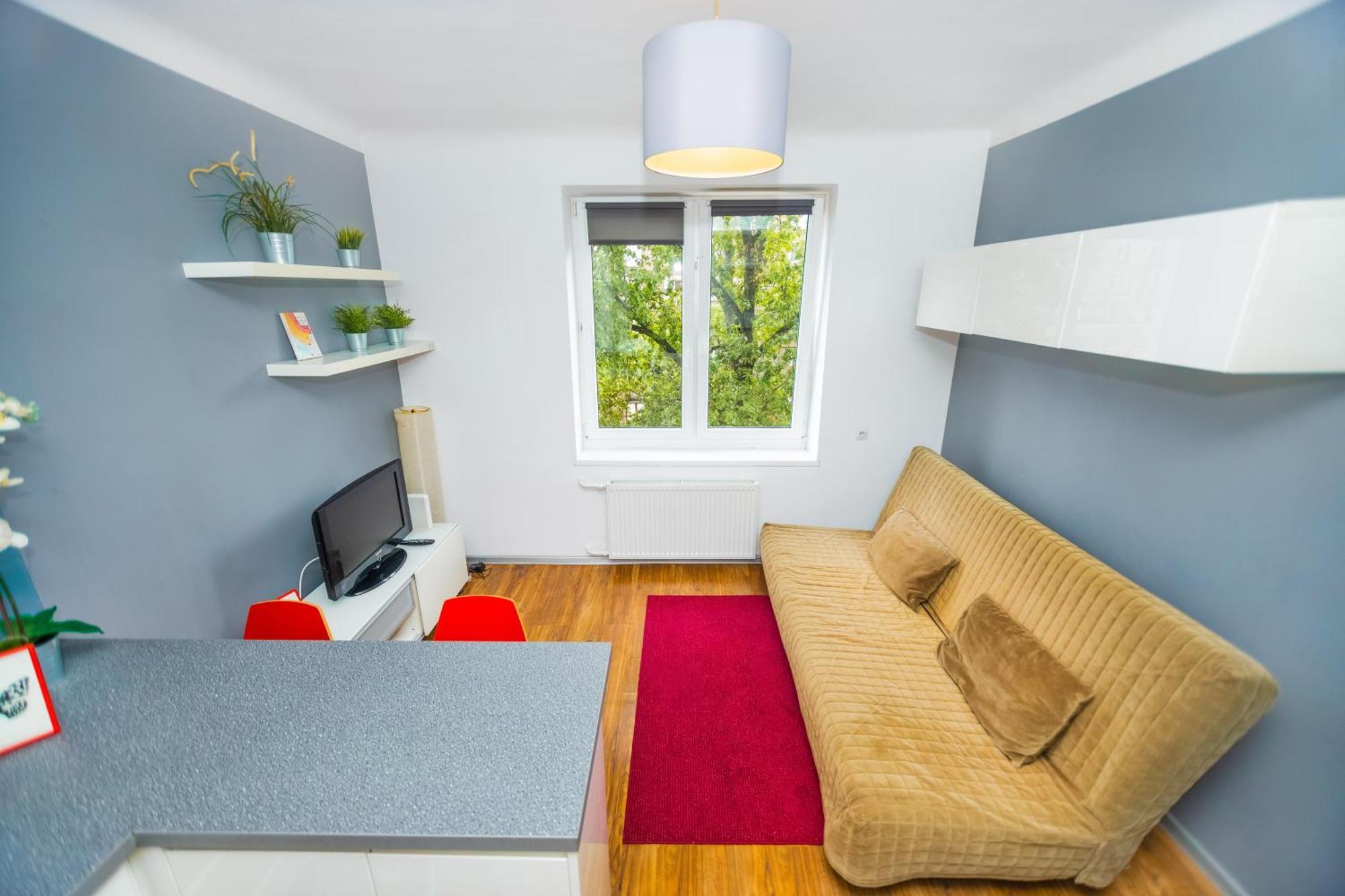 Cozy Studio Next To The Metro And City Center Varšava Exteriér fotografie