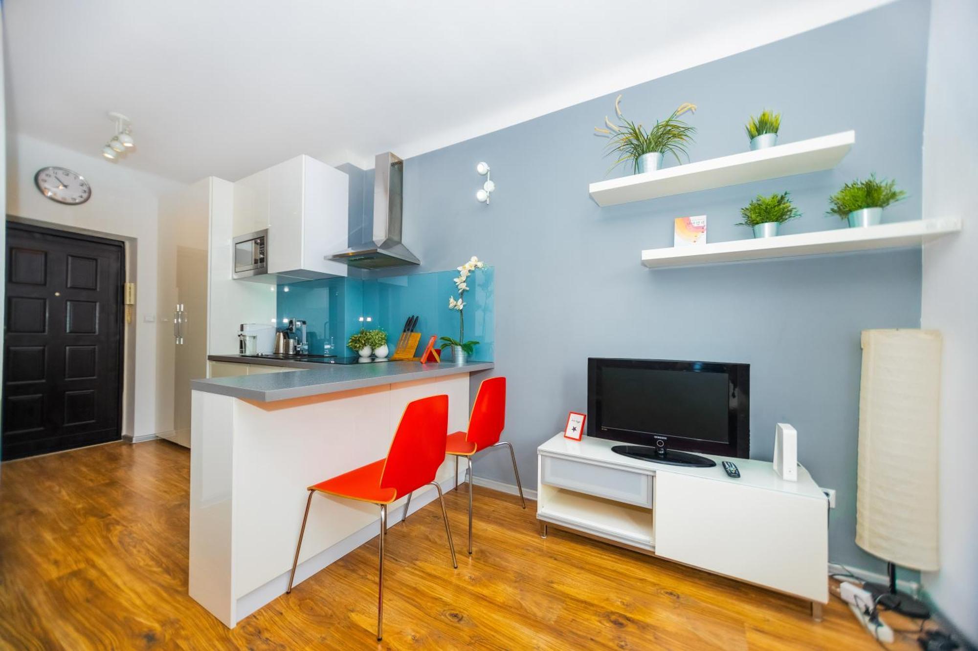 Cozy Studio Next To The Metro And City Center Varšava Exteriér fotografie